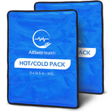 AllSett Health glace XL 11x14 deux packs, couverture généreuse pour zones larges.