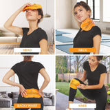 AllSett Health Pack gel chaud-froid orange 04, robuste et sans fuite lors des mouvements.