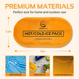 AllSett Health Pack gel chaud-froid orange 05, conserve le déjeuner frais en déplacement.