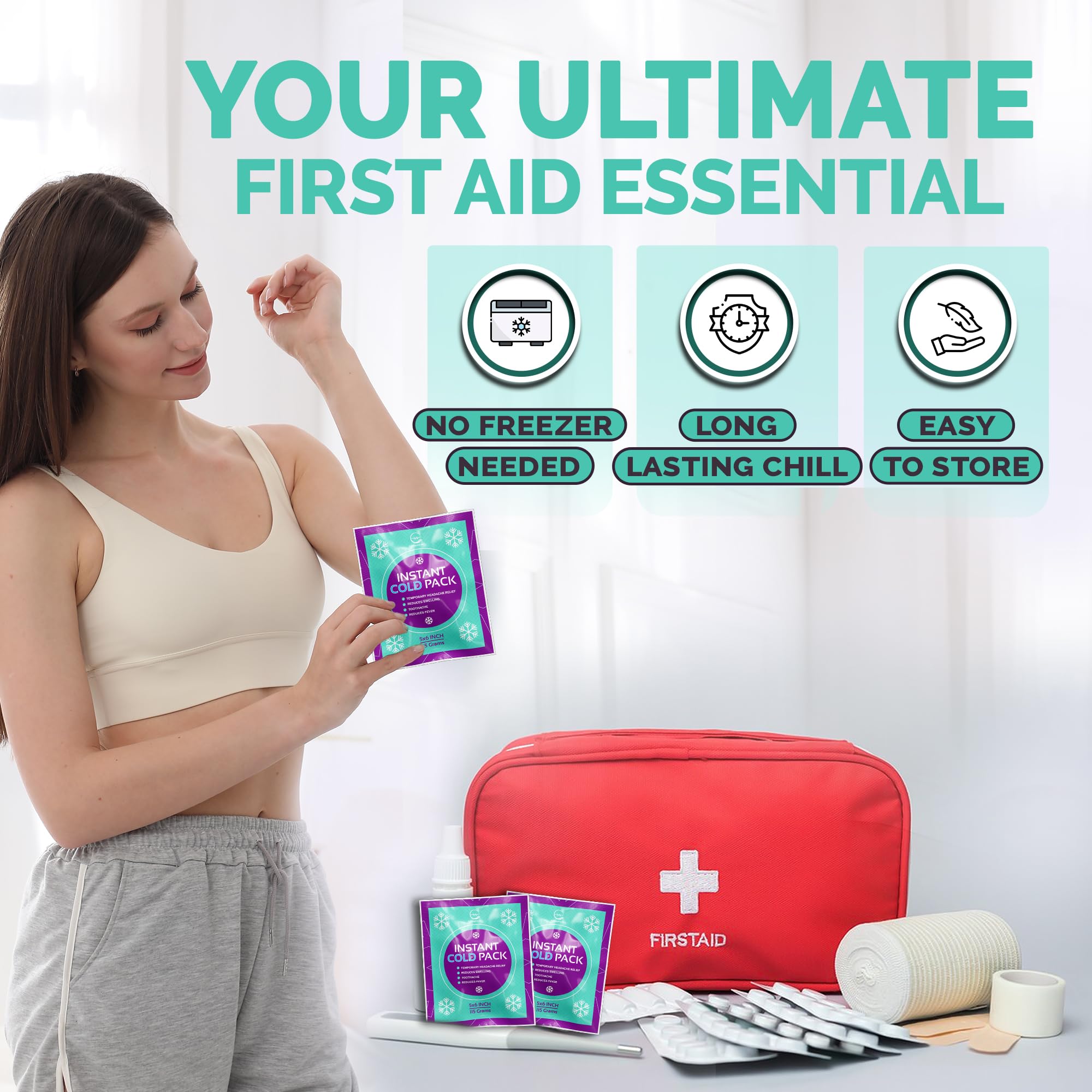 AllSett Health glace portable pour voyage et sport