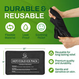 AllSett Health compresses gel 25x15 cm – thérapie chaude ou froide flexible
