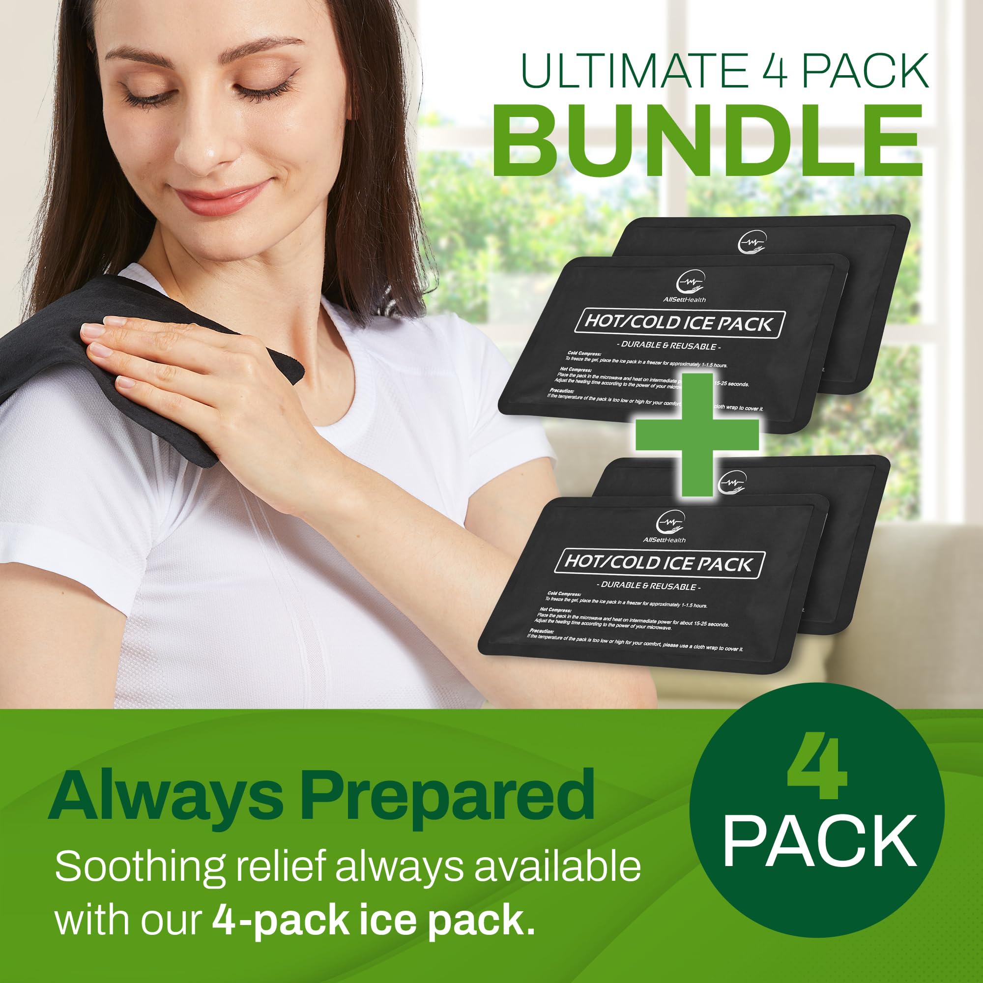 Pack réutilisable et durable – soutien pour récupération et sport