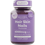 Nutrition complète ALLURA HAIR – soutien quotidien pour éclat et résistance des cheveux et ongles.