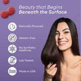 Utilisation quotidienne ALLURA HAIR – bonbons faciles à mâcher pour une routine beauté pratique.