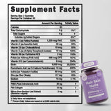 Vitamines A, E et C et PABA ALLURA HAIR – soutien nutritionnel pour peau et cheveux.