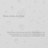 Alo Magnesium Reset – étiquette visible montrant la composition apaisante et naturelle.