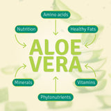 Aloe Life – bouchon fourni, utilisation quotidienne facilitée.