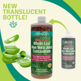 Aloe Life – étiquette biologique certifiée sur la bouteille Aloe Life.