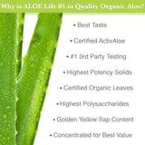 Aloe Life Stomach Plus emballage cadre soigné et accessibilité.