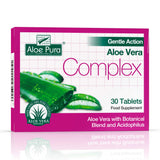 Aloe Pura Colax emballage 30 comprimés, soutien potentiel du transit