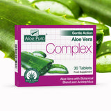 Aloe Pura Colax étiquette détaillée, probiotiques inclus pour l'équilibre intestinal