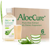 AloeCure - bouteille Aloe Vera Bio, richesse naturelle pour le bien-être quotidien.