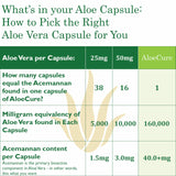 AloeCure: extrait-feuille-interne, solution naturelle pour l'équilibre intestinal.