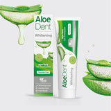 Aloe Dent emballage dentifrice aloé vera, emballage propre et facile à ranger.