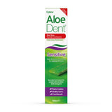 AloeDent Sensitive parfum menthe naturelle, brossage rafraîchissant.