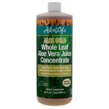 Aloe Life versement dans le verre, routine journalière facilitée.
