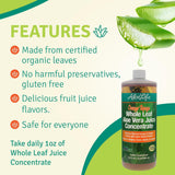 Aloe Life - verre avec jus frais, pause bien-être naturelle.