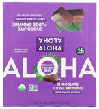 ALOHA barre protéinée chocolat fudge brownie texture crémeuse et réconfortante