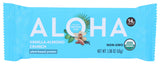 Barre protéinée ALOHA vanille-amande, emballage pratique pour un snack rapide