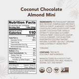 Barre ALOHA mini coco-chocolat-amande, emballage individuel pratique pour déplacements.