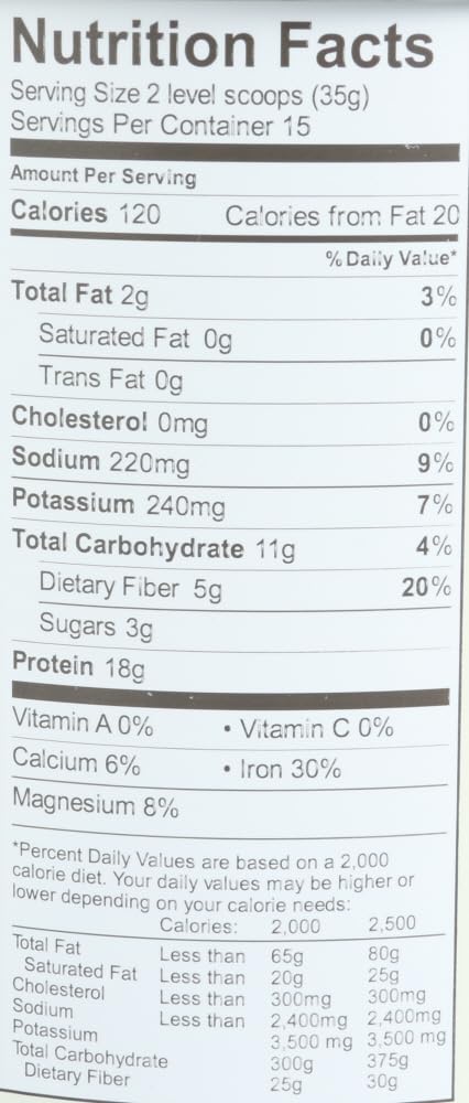 ALOHA protéine végétale vanille, sans gluten pour régime équilibré.