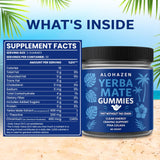 Gommes AlohaZen Yerba Mate – fabriqué aux États‑Unis en petits lots