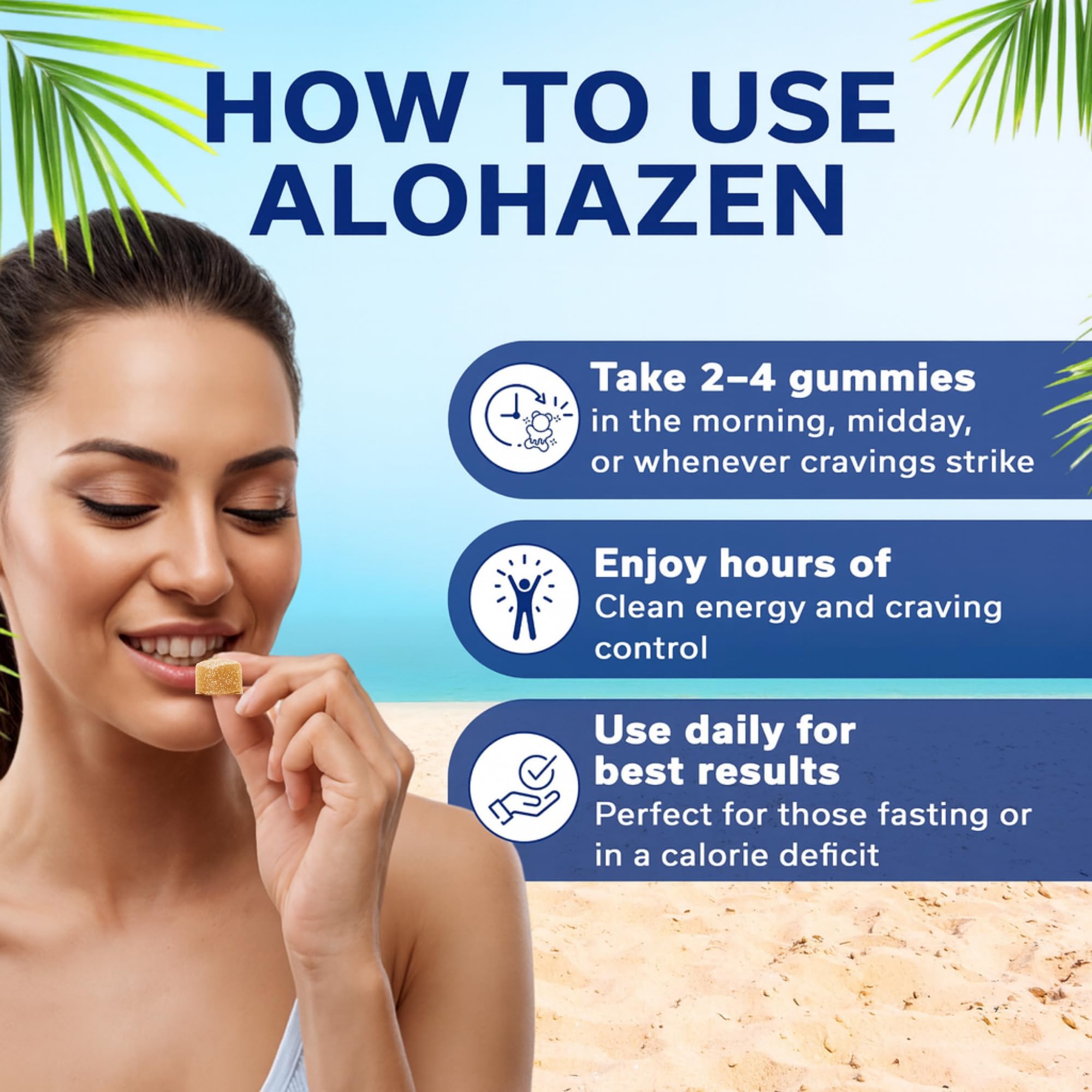 Gommes AlohaZen Yerba Mate – bouteille pratique pour usage nomade