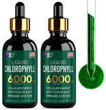 Alpha Flow Chlorophylle liquide: deux bouteilles réunies, soutien potentiel à l'énergie et à la détox.