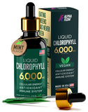 Alpha Flow Chlorophylle gouttes bouteille : routine verte facile et énergie naturelle.