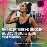 ALPHA LION bêta-alanine et L-Taurine: ingrédients premium pour performance et hydratation.