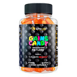 ALPHA LION Gains Candy - Bouteille visible, énergie naturelle et métabolisme soutenu.
