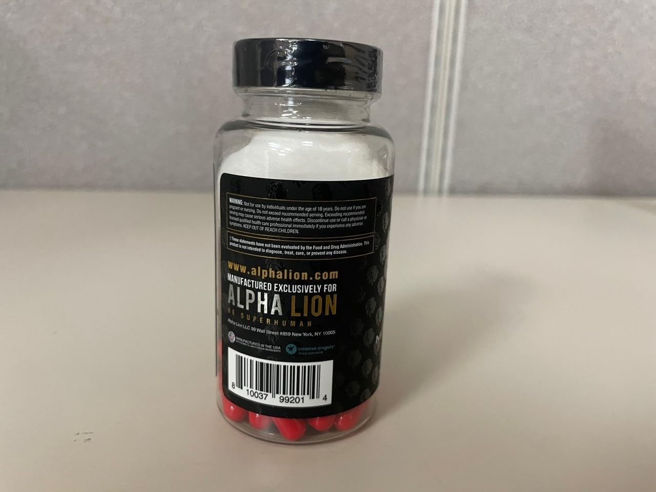 Emballage produit Gains Candy ALPHA LION prêt à l’emploi