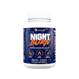 ALPHA LION Night Burn – bouteille montrant les 60 capsules, idéal pour le soutien métabolique.