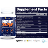 ALPHA LION Night Burn – utilisation en soirée pour soutenir la détente.
