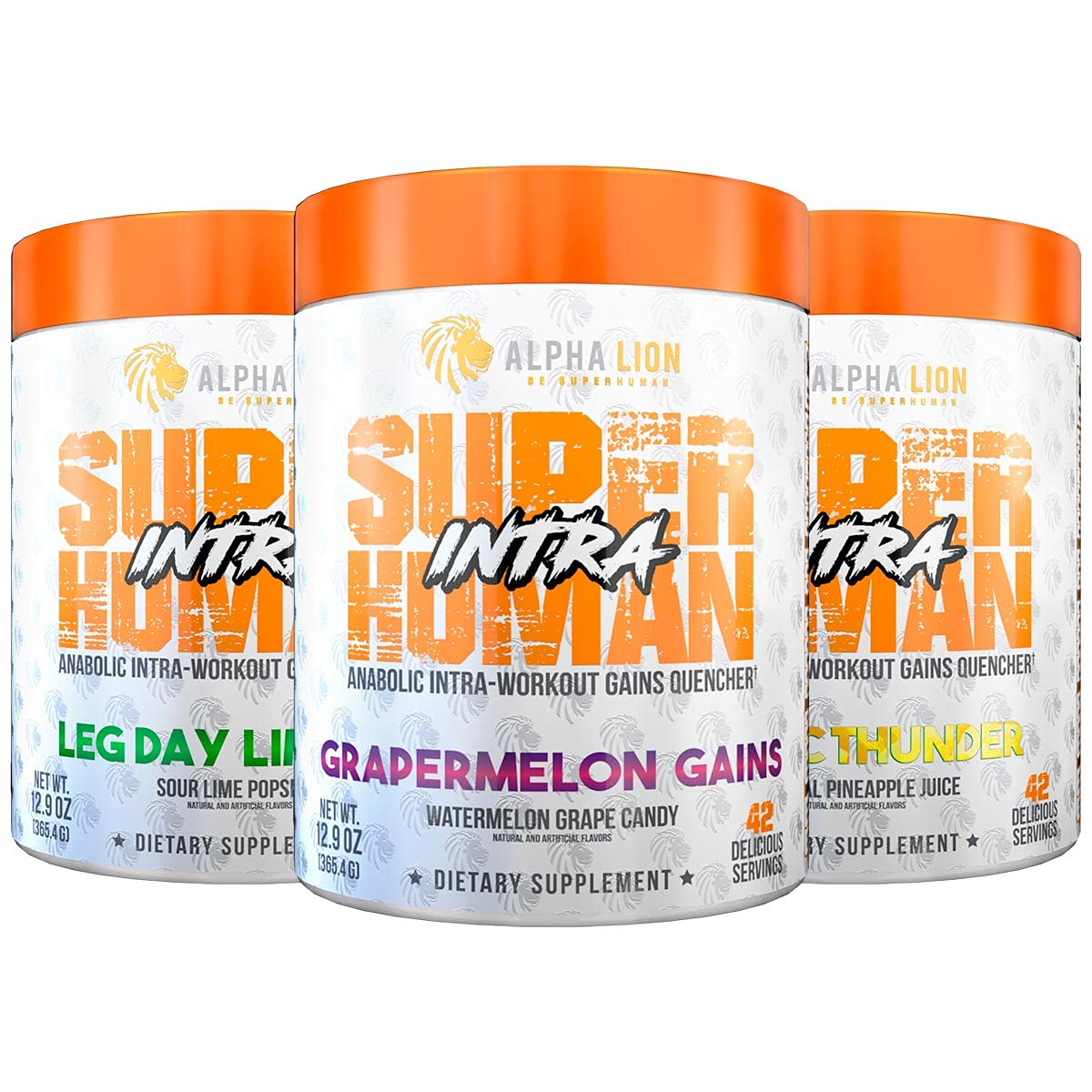 ALPHA LION Superhuman Intra : absorption améliorée grâce à AstraGin et nutriments