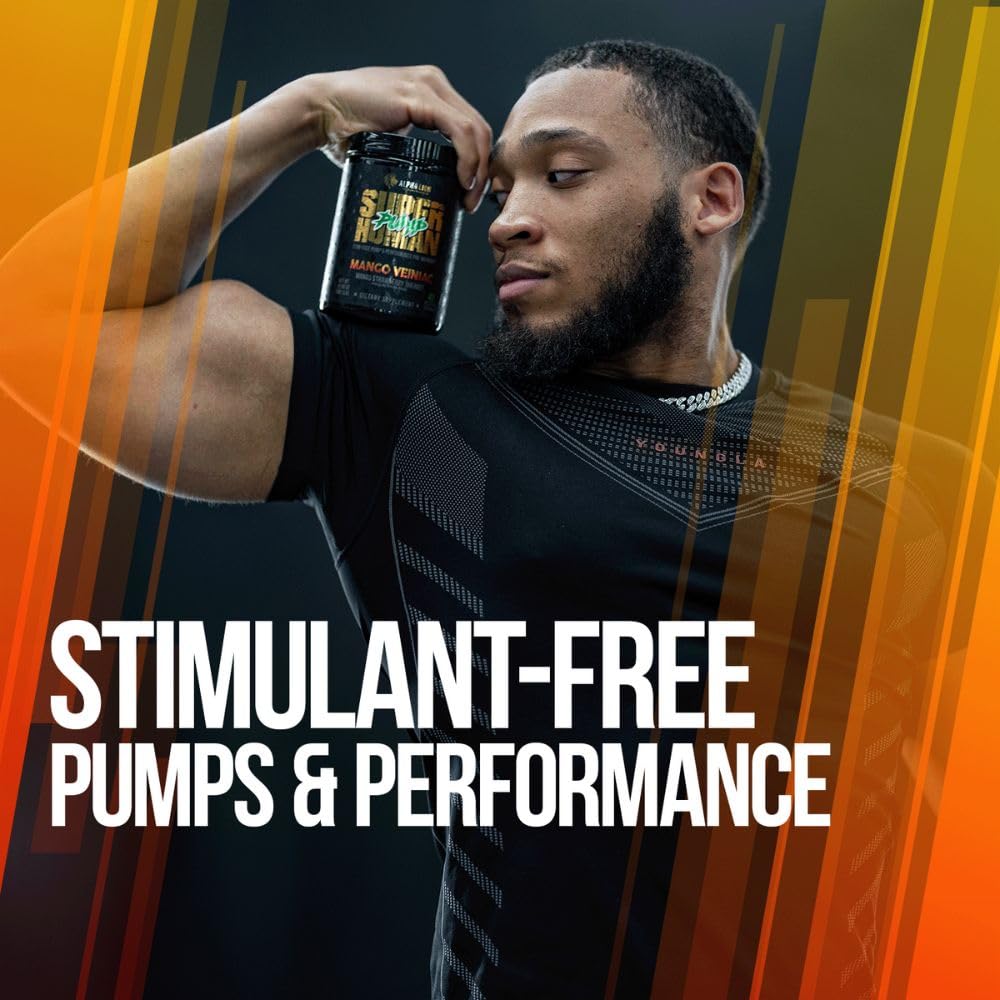ALPHA LION Superhuman Pump – emballage, dose précise pour une énergie ciblée.