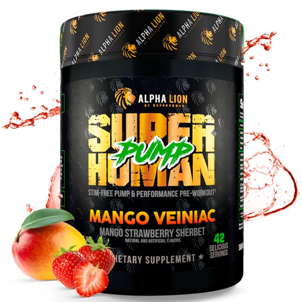 ALPHA LION Superhuman Pump – flacon, favorise la pompe et l'hydratation pendant l'entraînement.