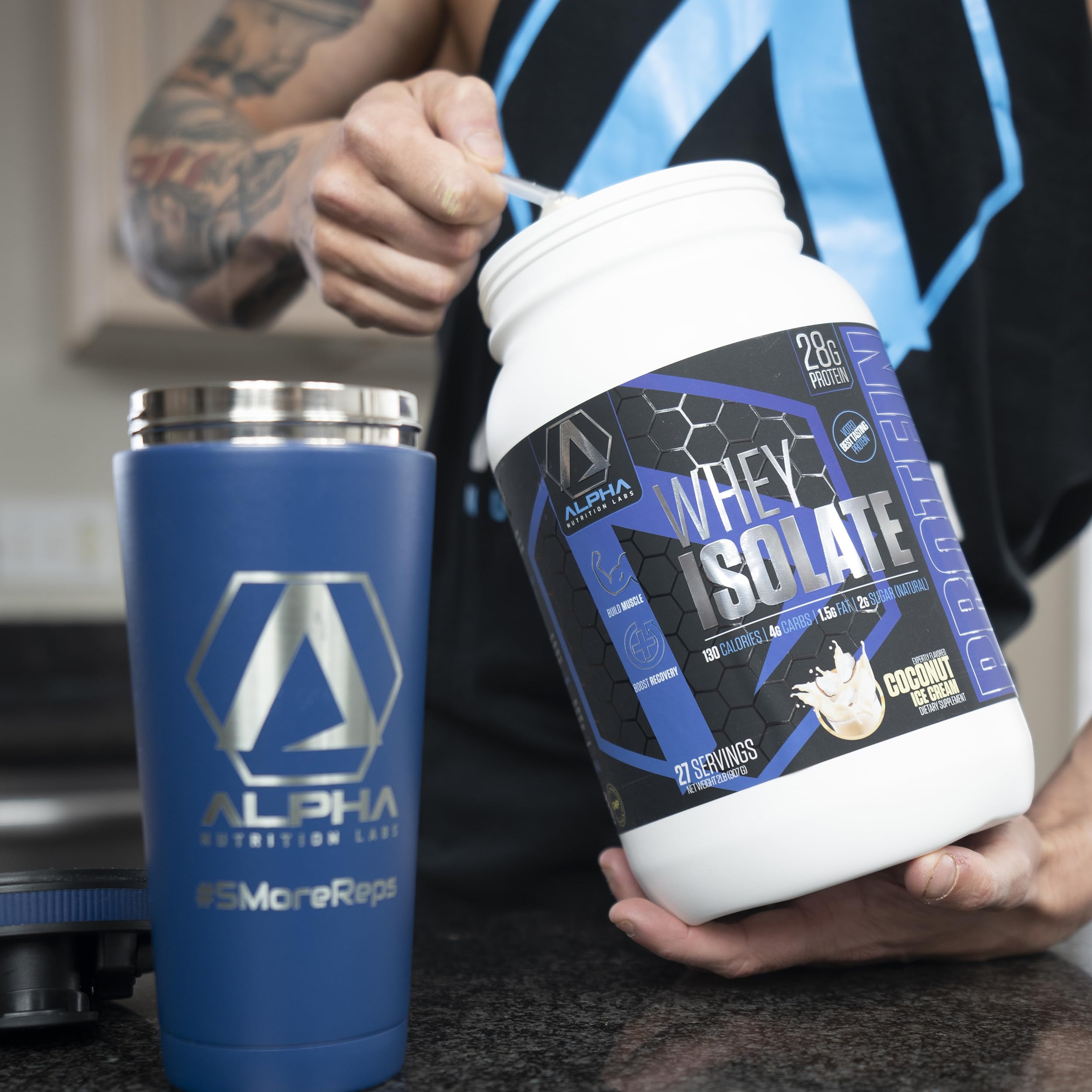 Alpha Nutrition Labs isolat de lactosérum énergie pour le sport: idéal lors des entraînements