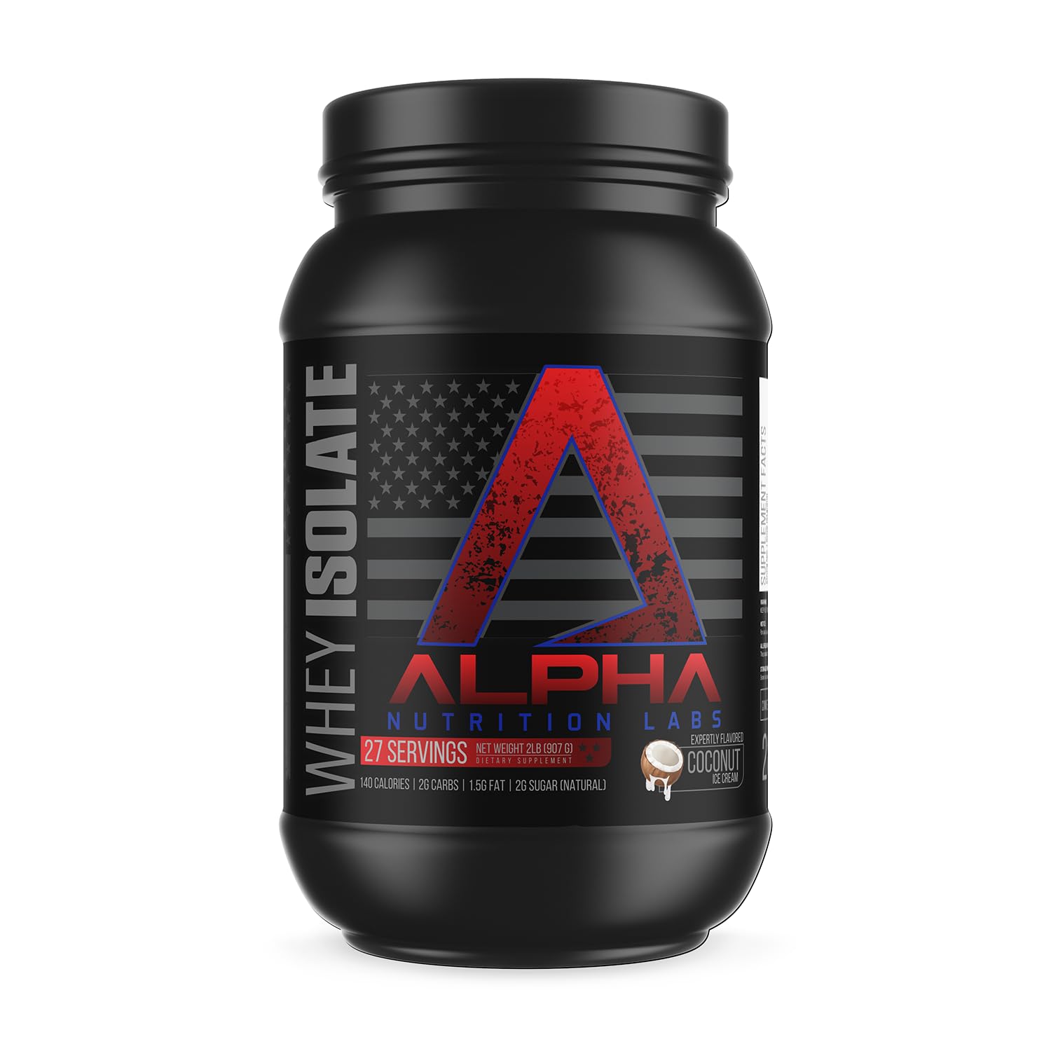 Alpha Nutrition Labs isolat de lactosérum glace coco poudre: soutien rapide après entraînement