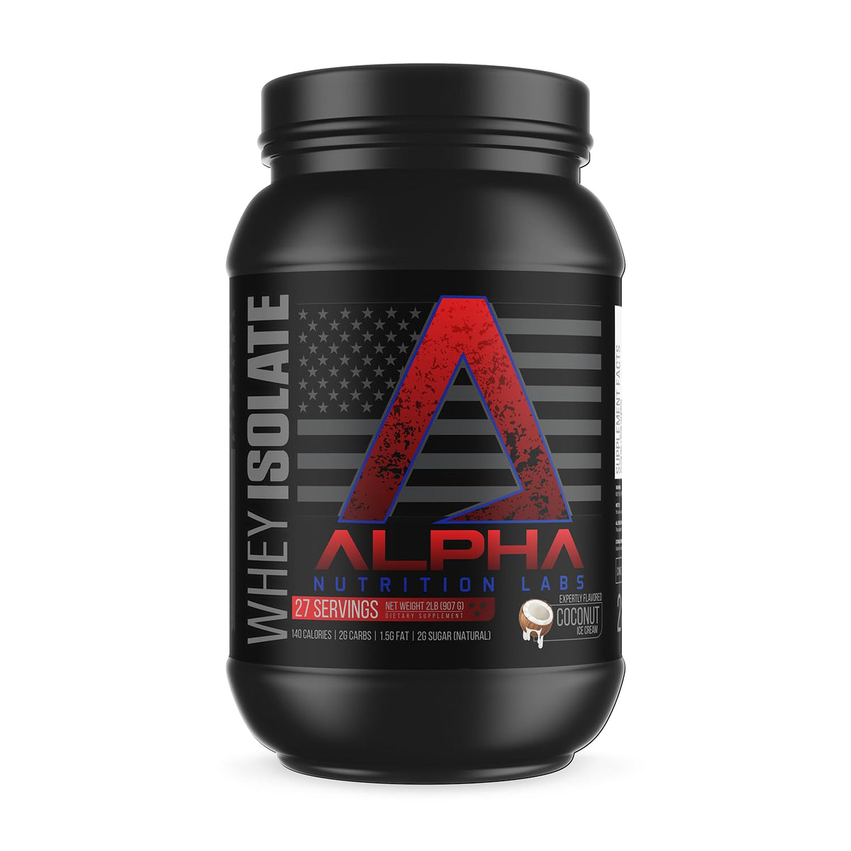 Alpha Nutrition Labs isolat de lactosérum glace coco poudre: soutien rapide après entraînement