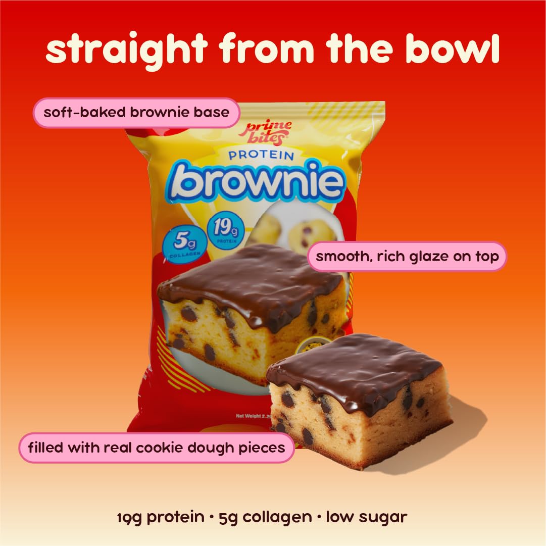 Alpha Prime Prime Bites Brownie goût Banane Noix gourmand