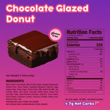 Brownie Prime Bites tranche protéinée 19 g, texture moelleuse et gourmande.