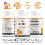 ALPHA RISE ADK10 sans allergènes soja lait et gluten