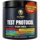 Alpha Tribe Protocol – bouteille de compléments pour soutenir la vitalité masculine au quotidien.