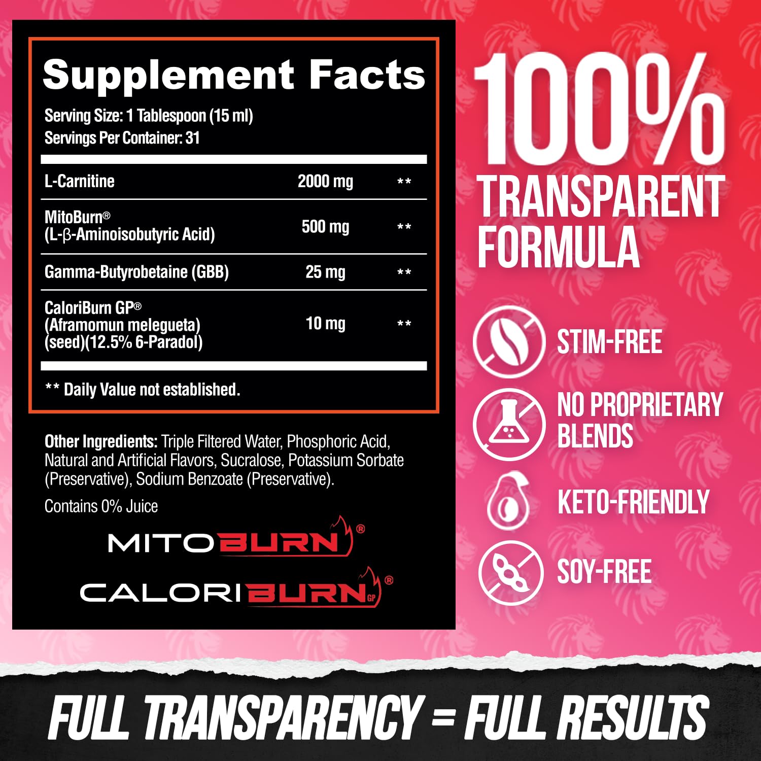 ALPHA LION Burn2O certification cgmp, qualité et traçabilité.