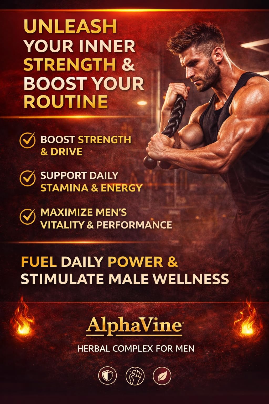 ALPHAVINE: rituel santé, routine fiable pour motivation et bien-être.