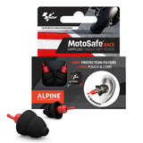 Alpine MotoSafe Race bouchons oreilles moto: réduction du bruit vent pendant la conduite