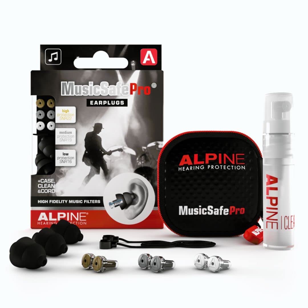 Alpine MusicSafe Pro bouchons d’oreille haute fidélité pour musiciens en concert