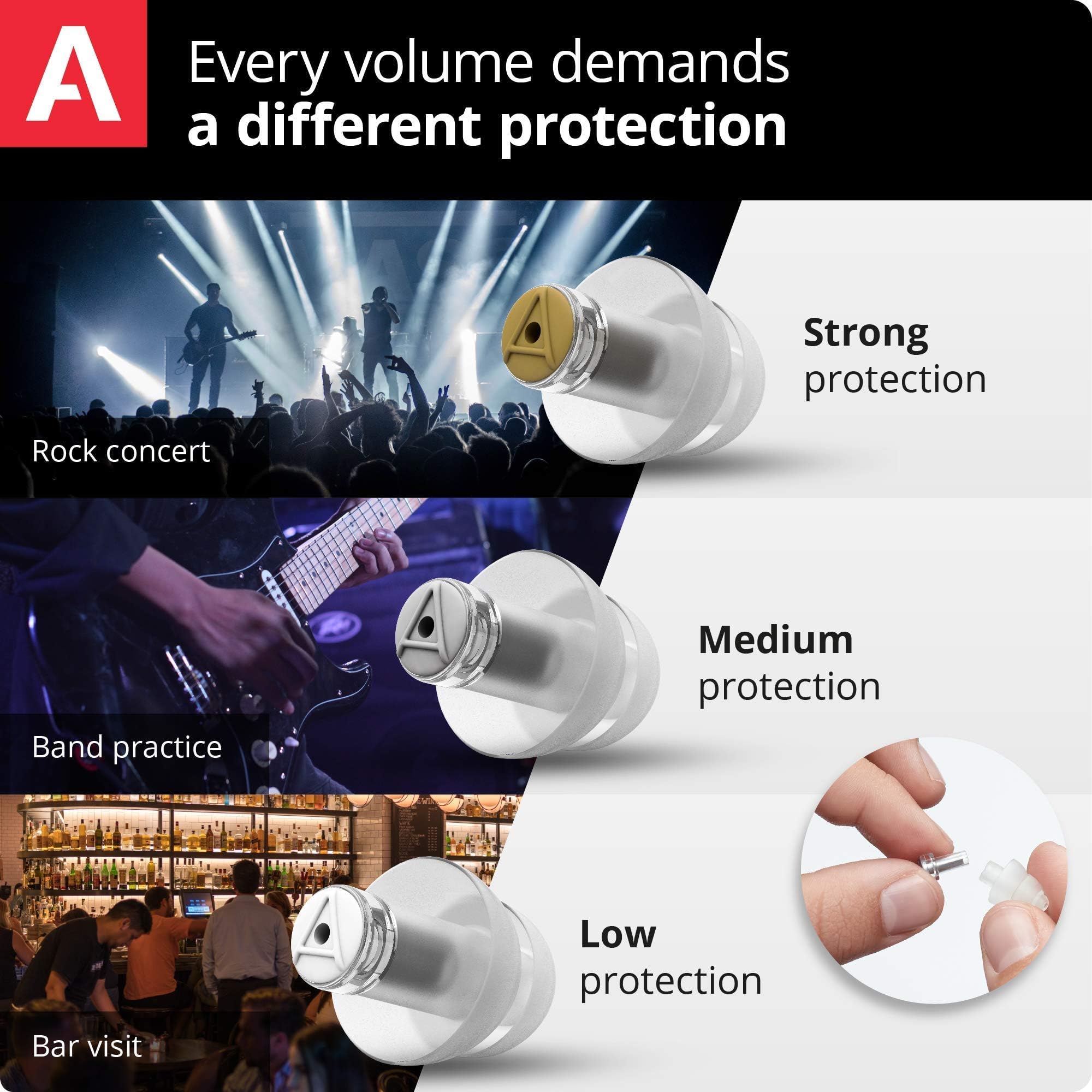 Filtre 22 dB; atténuation adaptée pour scènes dynamiques et clubs.