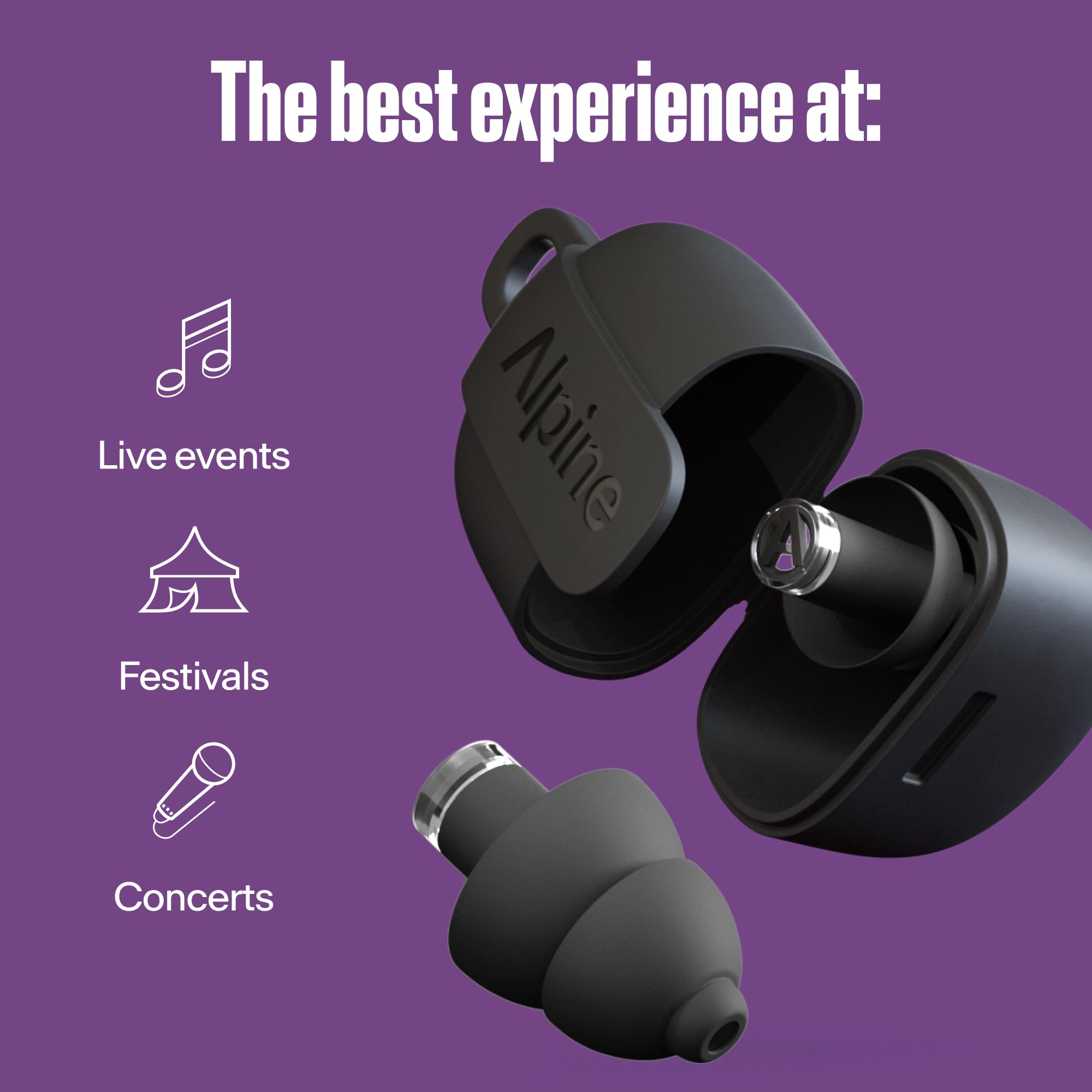 Alpine PartyPlug matériaux durables pour une alternative éco-responsable.